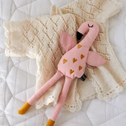 Dukker & Bamser|Roommate Dukke Flamingo, Pink Lyserød