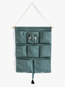 Opbevaring|Roommate Hængeopbevaring Elefant Grå/Beige/Hvid/Sort