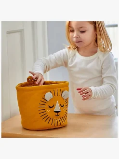 Opbevaring|Roommate Mini Opbevaringskurv Løve, Orange