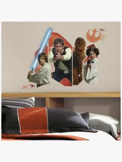 Børn RoomMates Interiør-Star Wars Wallstickers, Burst Giant