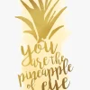 Børn RoomMates Interiør-Wallstickers, You are the Pineapple