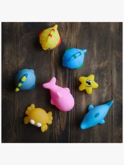 Vandlegetøj|RttStart Rätt Start Badelegetøj Koraldyr & Fisk 7-pak Flerfarvet