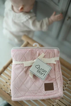 Stofbleer, Nusseklude & Babytæpper|RttStart Rätt Start Kviltet Tæppe, Dusty Pink
