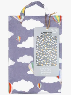 Sengetøj|RttStart Rätt Start Sengesæt Vogn 70x80 Luftballon 3 Dele, Midnatsblå