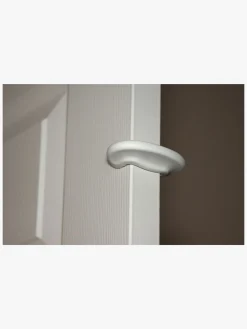 Sikkerhed|SafeandCare Safe & Care Dørstopper med Opbevaringsplads, Hvid