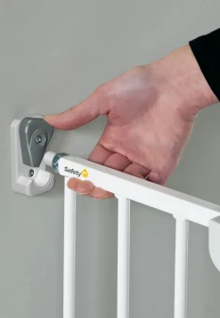 Sikkerhed|Safety1st Safety 1st Wall Fix Extending Skruegitter Metal, White