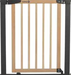 Sikkerhed|Safety1st Simply Close Sikkerhedsgitter, Wood & Metal