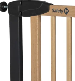 Sikkerhed|Safety1st Simply Close Sikkerhedsgitter, Wood & Metal