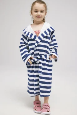 Uv & Strand|Saltabad Badekåbe, Navy white