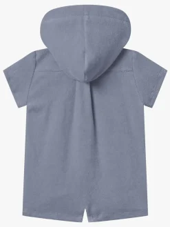 Heldragter|Saltabad Charlie Frotté Jumpsuit, Grey Grå