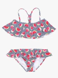 Børn Saltabad Uv & Strand-Chloe Bikini, Watermelon