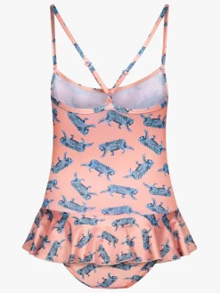 Uv & Strand|Saltabad Ellie Badedragt, Orange Tiger