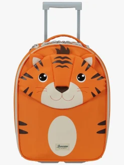 Tasker|Samsonite Happy Sammies Eco Kuffert 23L, Tiger Toby Orange
