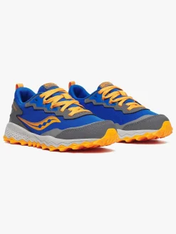 Børn Saucony Sneakers-Peregrine Kids Shield Træningssko, Blue/