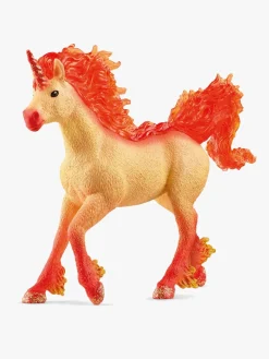 Legetøjsfigurer|Schleich  70756 Elementa Ild Enhjørning Hingst