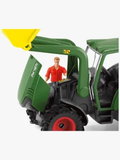Legetøjsbiler & -Fartøjer|Schleich 42608 Farm World Traktor med Anhænger