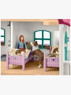 Legetøjsfigurer|Schleich 42706 Horse Club Legesæt Lakeside Country House & Stald