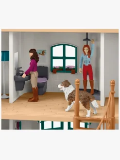 Legetøjsfigurer|Schleich 42706 Horse Club Legesæt Lakeside Country House & Stald