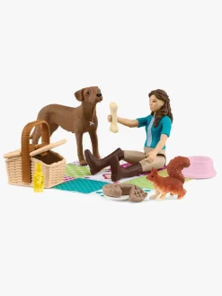 Legetøjsfigurer|Schleich 42746 Pocket Set Legesæt Picnic med Lisa Flerfarvet
