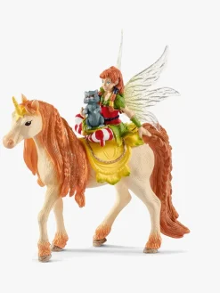 Schleich Legetøjsfigurer-Bayala 70567 Fairy Marween m. Glitrende Enhjørning