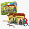 Legetøjsfigurer|Schleich Farm World Legesæt Hestestald