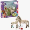 Schleich Legetøjsfigurer-Islandsk Hest m. Førstehjælps Kit