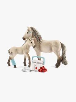 Schleich Legetøjsfigurer-Islandsk Hest m. Førstehjælps Kit