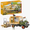 Schleich Legetøjsfigurer-Legesæt Wild Life Redning m. Lastbil