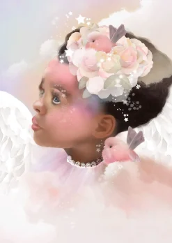 Dåbsgaver|Schmooks Plakat Heavenly Heart