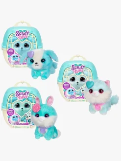 ScruffALuvs Dukker & Bamser-Scruff-A-Luvs Bamse, Blå Blandet