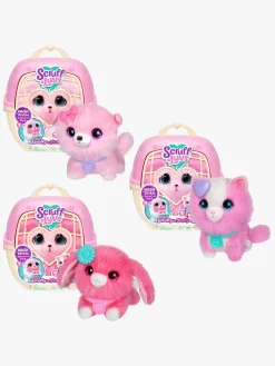 Dukker & Bamser|ScruffALuvs Scruff-A-Luvs Bamse, Pink Blandet Lyserød