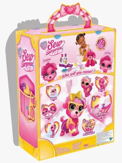 ScruffALuvs Dukker & Bamser-Scruff-A-Luvs Bamse Sew Surprise, Lyserød