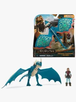 DisneyDraktranaren Legetøjsfigurer-Sådan Træner Du Din Drage Viking & Drage Deadly Nadder & Astrid Legesæt