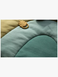 Interiør|Sebra Legetæppe Regnbue, Dusty Green