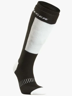 Vintertøj|Seger Alpin Skistrømper, Black/White Hvid/Sort