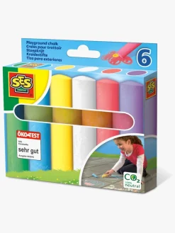 Kreativt Legetøj|SES Creative Gadekridt 6-pak