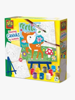 Kreativt Legetøj|SES Creative Malesæt Mal Efter Tal Skovdyr