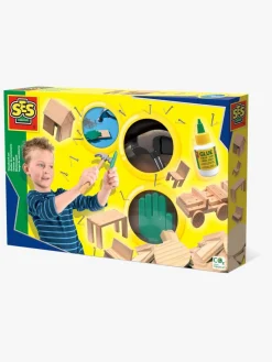 Rolleleg|SES Creative Snedkersæt 57 Dele, Træ