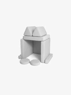 Børnemøbler|Shappy Play Bygbar Sofa 160x80 cm, Lysegrå