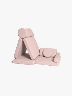 Børnemøbler|Shappy Play Bygbar Sofa 160x80 cm, Soft Pink