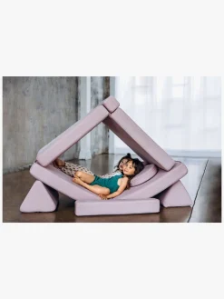 Børnemøbler|Shappy Play Bygbar Sofa 160x80 cm, Soft Pink