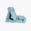 Børnemøbler|Shappy Play Bygbar Sofa 160x80 cm, Sky Blue