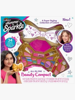 Kostumer & Udklædning|ShimmerNSparkle Shimmer n' Sparkle Beauty Compact Makeupsæt