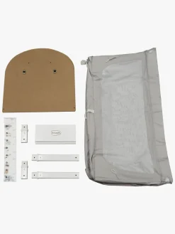 Børnesenge & Tilbehør|Shnuggle Air Konverteringssæt Barneseng, Stone Grey