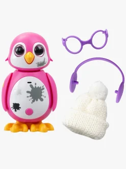 Interaktivt Legetøj|Silverlit  Mini Interaktiv Pingvin, Pink Lyserød