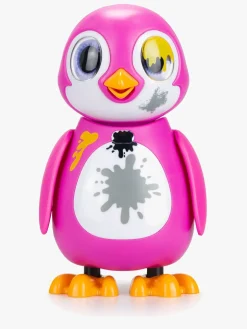 Interaktivt Legetøj|Silverlit Rescue Interaktiv Pingvin, Pink Lyserød