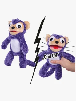 Interaktivt Legetøj|SimbaToys Simba Toys ScreamerZ Bamse Abe 30 cm Lilla