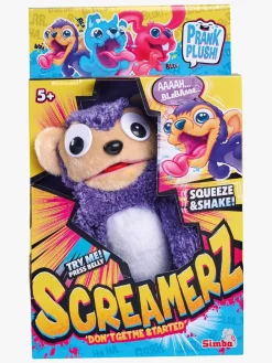 Interaktivt Legetøj|SimbaToys Simba Toys ScreamerZ Bamse Abe 30 cm Lilla