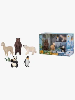 Legetøjsfigurer|SimbaToys Simba Toys Vilde Dyr 5 Stk. Flerfarvet