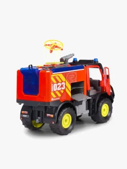 DickieToys Elbiler & -Køretøjer|Legetøjsbiler & -Fartøjer-Simba-Dickie Unimog U530 Brandvæsensæt